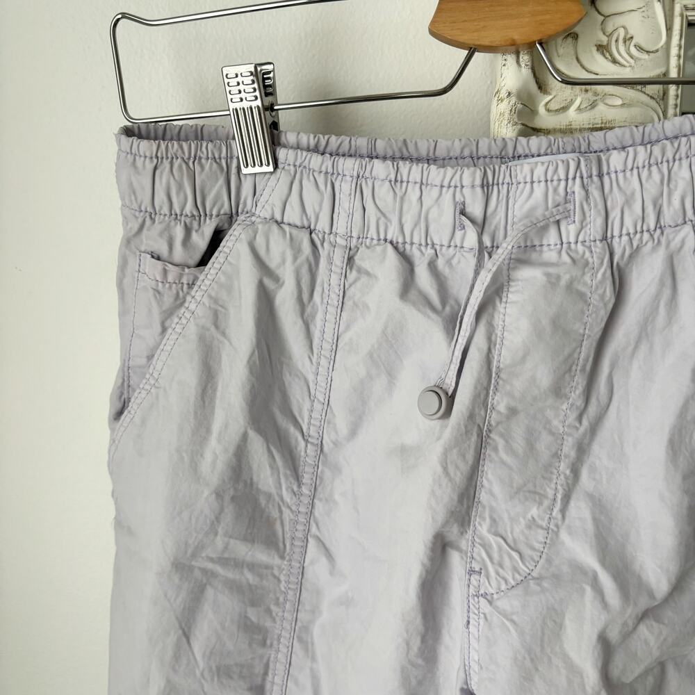 Zara Drawstring Mid Rise Parachute Pants - Picture 3 of 9